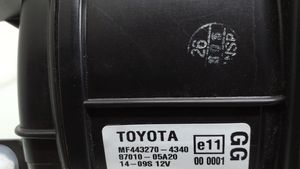 Toyota Auris E180 Commande de chauffage et clim 8701005A20