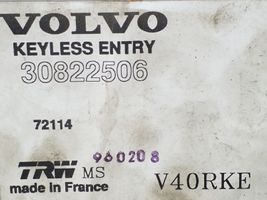 Volvo S40, V40 Module de contrôle sans clé Go 30822506