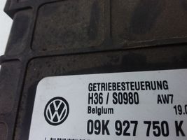 Volkswagen Transporter - Caravelle T5 Module de contrôle de boîte de vitesses ECU 09K927750K