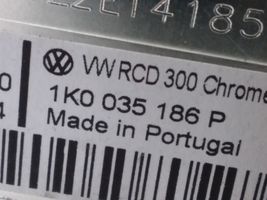 Volkswagen PASSAT B6 Radio/CD/DVD/GPS-pääyksikkö 1K0035186P