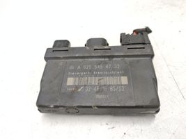 Mercedes-Benz E W210 Module de frein de stationnement A0255454732