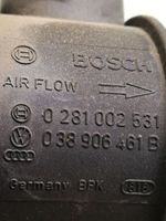 Volkswagen Golf V Измеритель потока воздуха 038906461B