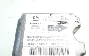 Opel Astra G Sterownik / Moduł Airbag 24416703