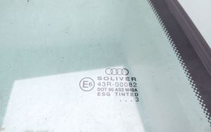 Audi A4 S4 B6 8E 8H Vetro del deflettore posteriore AS2