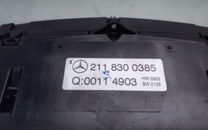 Mercedes-Benz E W211 Panel klimatyzacji 2118300385