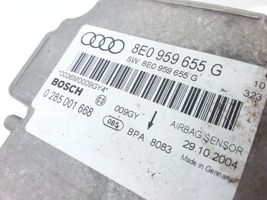 Audi A4 S4 B7 8E 8H Oro pagalvių valdymo blokas 8E0959655G