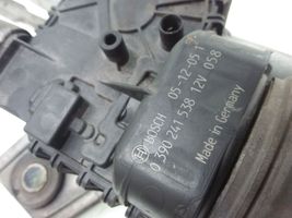 Opel Astra H Front wiper linkage and motor 0390241538