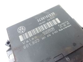 Volkswagen PASSAT B6 Centralina/modulo sensori di parcheggio PDC 3C0919283B