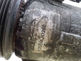 Nissan Qashqai Ilmastointilaitteen kompressorin pumppu (A/C) 92600JD200