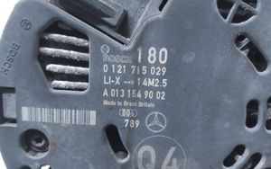 Mercedes-Benz C W204 Generaattori/laturi A0131549002