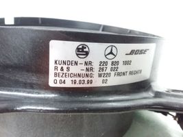 Mercedes-Benz S W220 Lautsprecher Tür vorne 2208201002