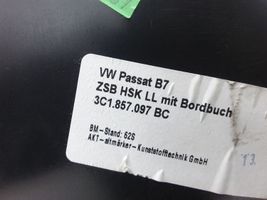 Volkswagen PASSAT B7 Kit de boîte à gants 3C1857097BC