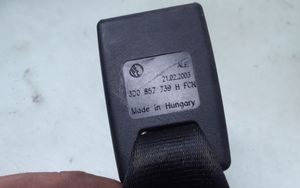 Volkswagen Phaeton Boucle de ceinture de sécurité arrière 3D0857739H