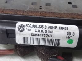 Volkswagen Polo IV 9N3 Elektrinis salono pečiuko radiatorius 6Q0963235B