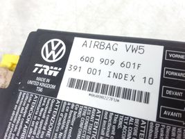 Volkswagen Polo IV 9N3 Centralina/modulo airbag 6Q0909601F