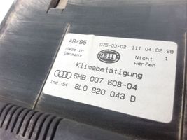 Audi A4 S4 B5 8D Ilmastoinnin ohjainlaite 8L0820043D