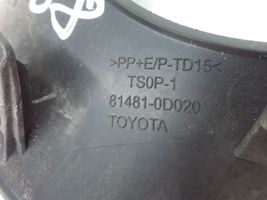 Toyota Yaris Mascherina/griglia fendinebbia anteriore 814810D020