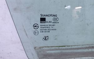 SsangYong Rexton Etuoven ikkunalasi, neliovinen malli AS2