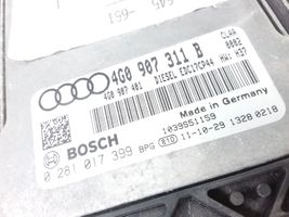 Audi A6 S6 C7 4G Centralina/modulo del motore 4G0907311B