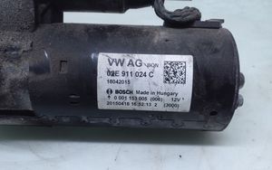 Volkswagen PASSAT B7 Starter motor 02E911024C