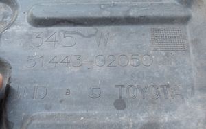Toyota Avensis T270 Protection inférieure latérale 5144302050