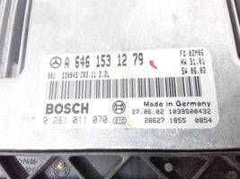 Mercedes-Benz E W211 Calculateur moteur ECU A6461531279