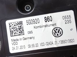 Volkswagen Golf VII Tachimetro (quadro strumenti) 5G0920860