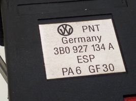 Volkswagen PASSAT B5 Interruttore ESP (controllo elettronico della stabilità) 3b0927134a