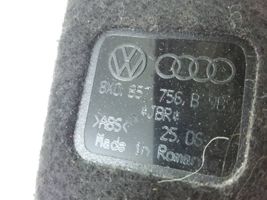 Audi A1 Klamra przedniego pasa bezpieczeństwa 8X0857756B