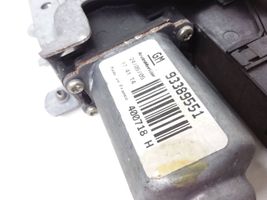 Opel Meriva A Mécanisme de lève-vitre avec moteur 93362661