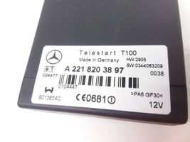 Mercedes-Benz R W251 Apulämmittimen ohjainlaite/moduuli A2218203897