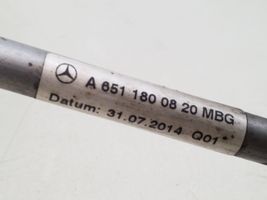 Mercedes-Benz CLA C117 X117 W117 Turboahtimen öljyletku A6511801620