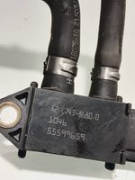 Opel Astra K Capteur de pression des gaz d'échappement 55599659