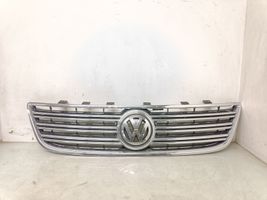 Volkswagen Phaeton Maskownica / Grill / Atrapa górna chłodnicy 3D0853653