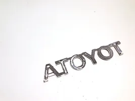 Toyota RAV 4 (XA40) Ražotāja plāksnīte / modeļa burti 7544142090
