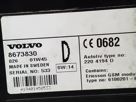 Volvo S60 Telefono klaviatūra 8673830