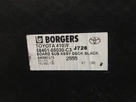 Toyota Avensis T270 Kofferraumboden 5840105030