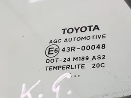 Toyota Auris 150 Takakulmaikkunan ikkunalasi 43R00048