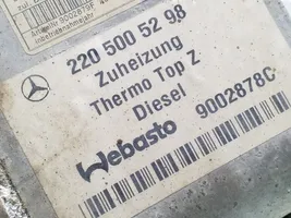 Mercedes-Benz S W220 Auxiliary pre-heater (Webasto) 2205005298