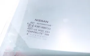 Nissan Juke I F15 Pagrindinis galinių durų stiklas AS3