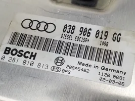 Audi A4 S4 B6 8E 8H Variklio valdymo blokas 038906019GG