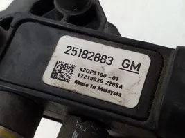 Chevrolet Captiva Exhaust gas pressure sensor 25182883
