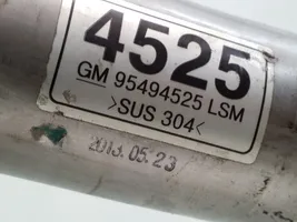 Chevrolet Captiva Tube d'admission de tuyau de refroidisseur intermédiaire 95494525