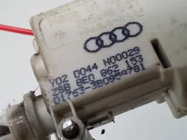 Audi A4 S4 B6 8E 8H Moteur de verrouillage trappe à essence 8E0862153