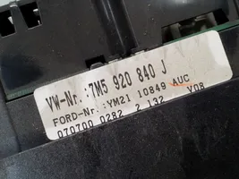 Ford Galaxy Compteur de vitesse tableau de bord 7M5920840J