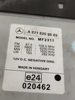 Mercedes-Benz E W211 Radio/CD/DVD/GPS-pääyksikkö A2118209889