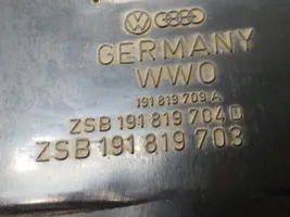 Volkswagen Golf II Dysze / Kratki środkowego nawiewu deski rozdzielczej 191819709A