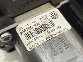 Volkswagen PASSAT B7 Priekinis varikliukas langų pakėlėjo 3AA959701A