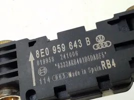 Audi A4 S4 B7 8E 8H Airbag deployment crash/impact sensor 8E0959643B