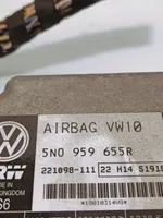 Volkswagen PASSAT B7 Блок управления надувных подушек 5N0959655R